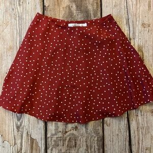 Lovers + Friends Red Star Mini Skirt